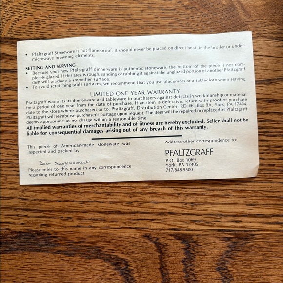 Pfaltzgraff Winterberry bowl - Picture 9 of 10